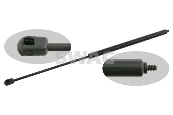 Motor Kaput Amortisörü Sağ Mercedes CLK Cabrio (BM 209)(02.2003->)  SWAG 10 92 4739