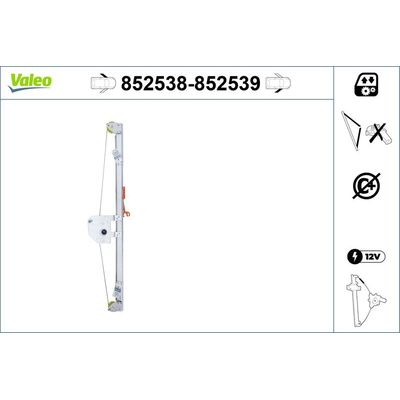 Cam Krikosu Ön Sol VALEO 852538