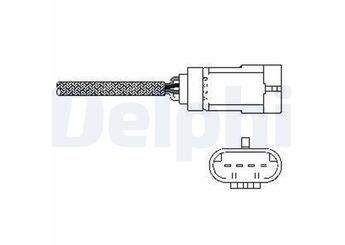 Oksijen (Lambda) Sensörü  DELPHI ES10793-12B1  8200196260 8200 196 260