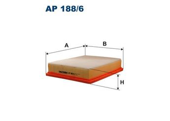 Hava Filtresi  FILTRON AP 188/6  12788338 32016013