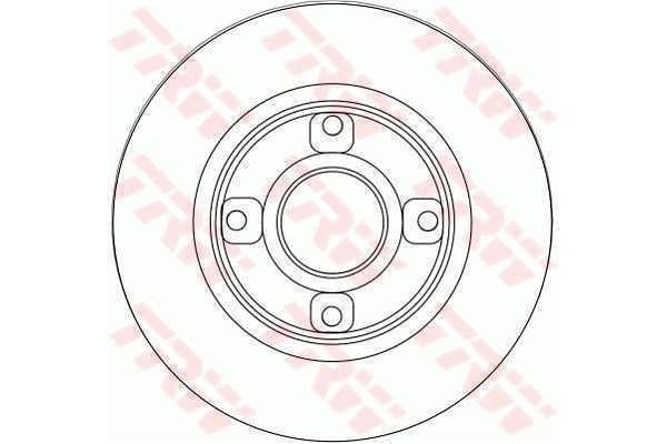 Fren Disk Ayna Arka Sağ ve Sol TRW DF4452