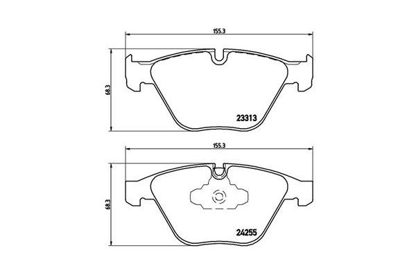 Fren Disk Balata Ön BMW 3 Serisi Sedan (F30)(2011->)  MAGNETI MARELLI 363700406055