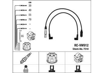 Buji Kablosu  NGK 7318  N10316404