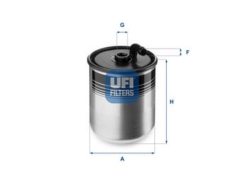 Yakıt Filtresi  UFI 24.429.00  A6110920001 6110920001 6110920701