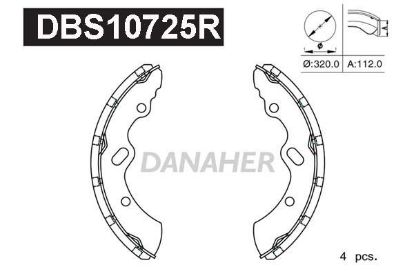 Fren Pabuçlu Balata Ön veya Arka KALE BALATA 1216 1050 04