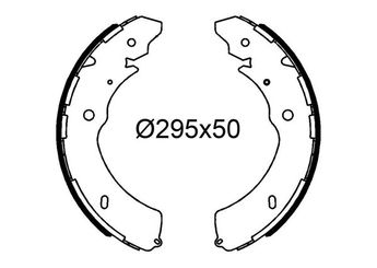 Fren Pabuçlu Balata Arka VALEO 564291  