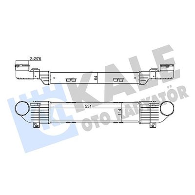 Turbo Radyatörü  Mercedes S -Serisi 4 Kapı (BM 220)(07.1998->)  ASPART 6TRA1016
