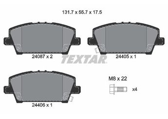 Fren Disk Balata Ön AYD 60290B  2408701 45022SMGE00 45022SMGE01 45022SMGE50 45022SMGE51
