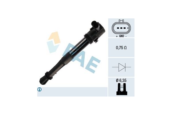 Ateşleme Bobini  FAE 80256