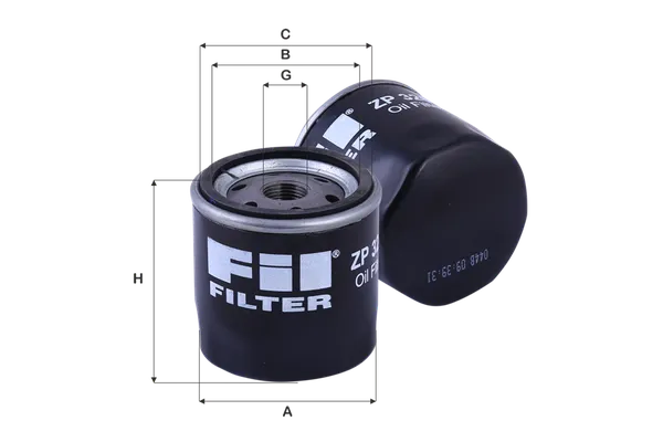 Yağ Filtresi  Opel Corsa A (04.1985->)  FIL FILTRE ZP 3268