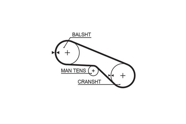 Triger Kayışı  GATES T280