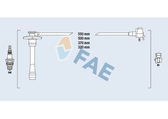 Buji Kablosu  MADE IN JAPON 50088  9091922327 90919-22327