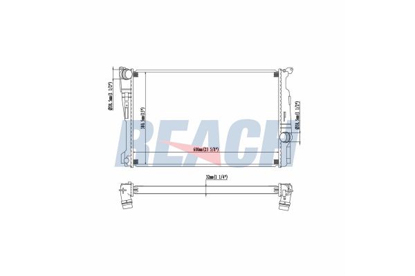 Su Radyatörü  RADISEN RR 60808
