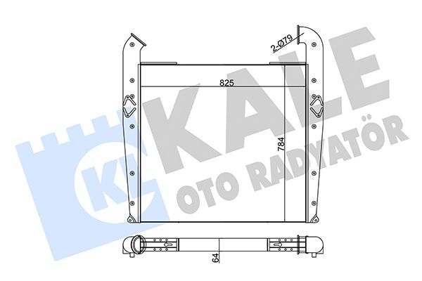 Turbo Radyatörü  KALE 349320