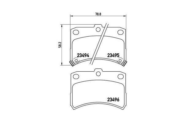 Fren Disk Balata Ön Daihatsu Cuore (L701)(1999->2003)  MAGNETI MARELLI 363700416009