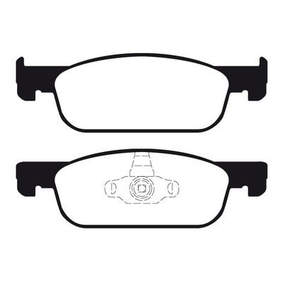 Fren Disk Balata Ön Dacia Logan MCV II (2013->)  RENAULT ORJINAL 8671095782