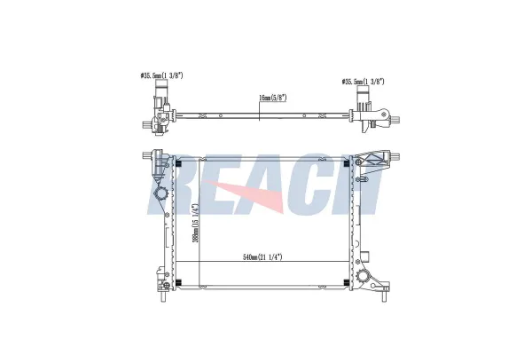Su Radyatörü  ORİS BTO060016
