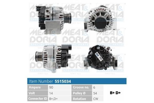 Alternatör  Alfa Romeo MiTo (145)(2008->)  FIAT ORJINAL 51984054
