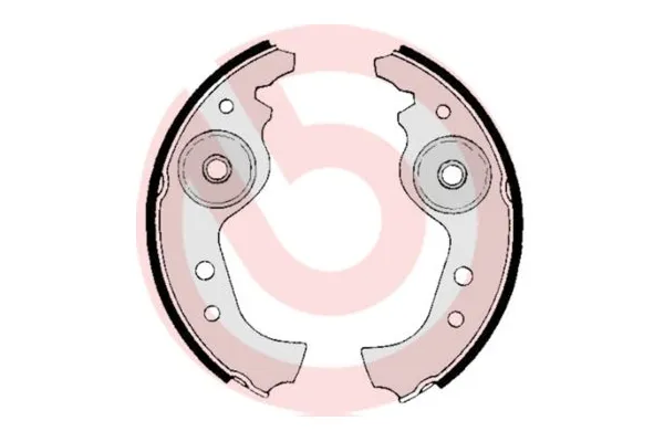 El Fren Balatası  Fiat 126 (126)(1977->)  BREMBO S 23 501