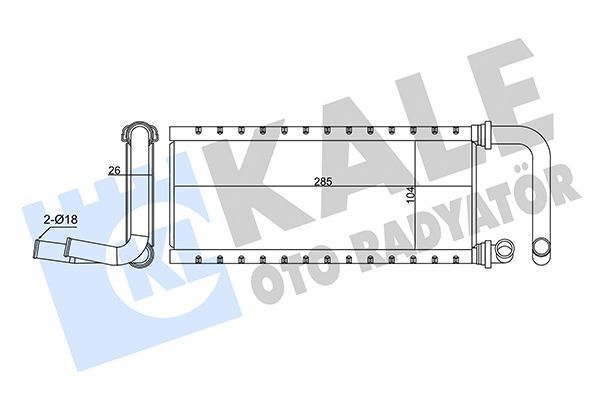 Kalorifer Radyatörü  KALE 358675