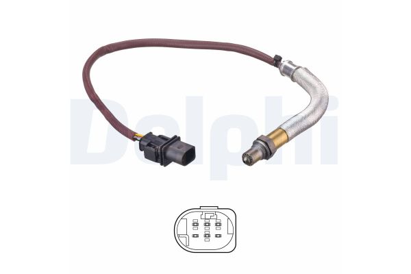 Oksijen (Lambda) Sensörü  Mercedes GLE -Serisi (BM167)(10.2018->)  DELPHI ES21238-12B1