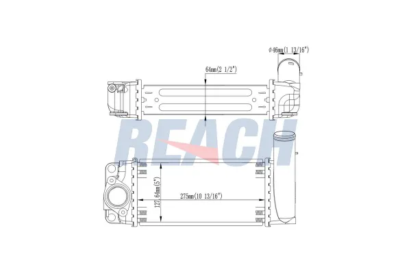Turbo Radyatörü  BSG 85-535-001