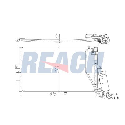 Klima Radyatörü  VALEO 814000
