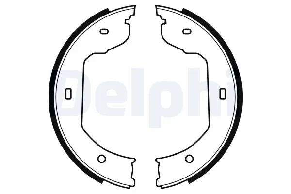 Fren Pabuçlu Balata Arka BMW X6 M Serisi (F86)(2015->)  DELPHI LS1920