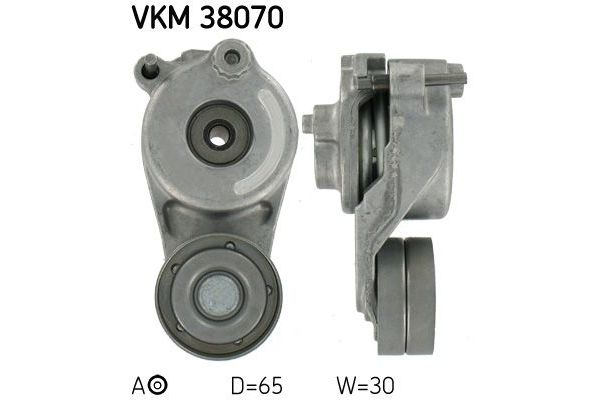 Vantilatör Kayış Gergi Rulmanı  Mercedes CLS (BM 218)(09.2010->)  SKF VKM 38070