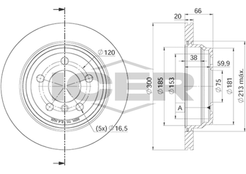 Fren Disk Ayna Arka Sağ ve Sol BMW ORJINAL 34216864900  34216864900 34216792229 34 21 6 792 229 34 21 6 864 900