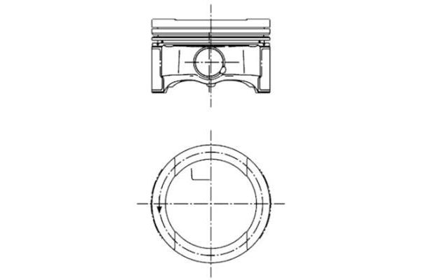 Piston (81.01MM-STD)   Audi A3 Sportback (8PA)(09.2004->)  SONNE 732KR02500