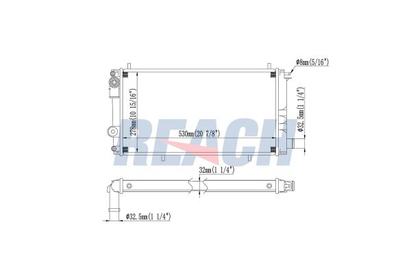 Su Radyatörü  VEKA 16-3300B