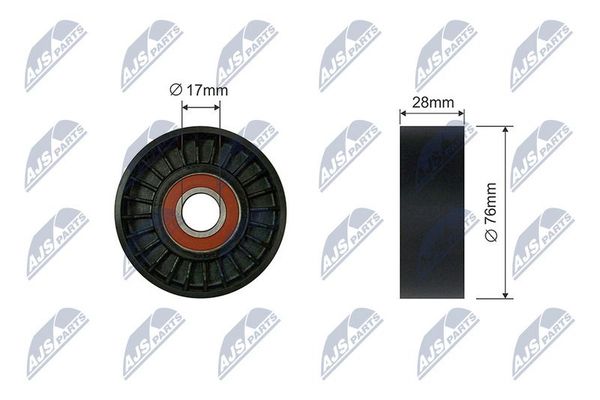 Vantilatör Kayış Gergi Rulmanı  Mercedes E -Serisi Coupe (BM 207)(05.2009->)  WENDERPARTS MA2712000470