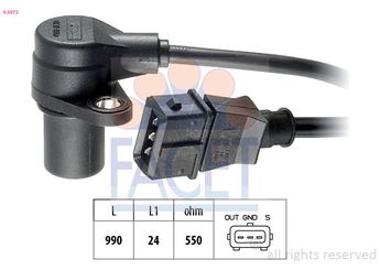 Krank Sensörü  FACET 9.0073  90213515 90 213 515 90451441 90 451 441 X0213515 X0 213 515 1238358 12 38 358 6238313 62 38 313 4227203 42 27 203