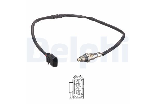 Oksijen (Lambda) Sensörü  Seat Ibiza (6P1)(05.2015->04.2017)  DELPHI ES21193-12B1