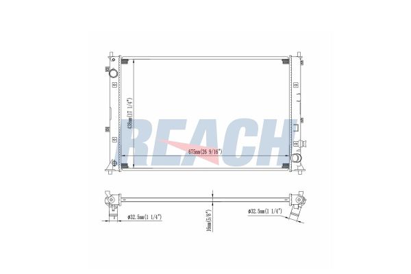 Su Radyatörü  Honda Civic HB (FK)(01.2017->)  MGA 87092