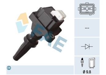 Ateşleme Bobini  PSA ORJINAL 597055  597055 96213181 133859 2503859 5970 55 96.213.181 5970.55 96 213 181