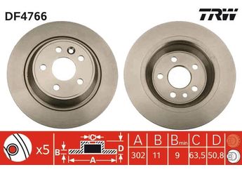 Fren Disk Ayna Arka Sağ ve Sol TRW DF4766  1379931 1385590 1405500 1864280 1877765 1892357 1892358 2032691 2111254 6G912A315BA 6G91-2A315-BA 6G912A315BB 6G91-2A315-BB E1GC2A315BB E1GC-2A315-BB E1GC2A315BC E1GC-2A315-BC MEDG9J2A315BD MEDG-9J2A315-BD MEE1GJ2A315BB MEE1-GJ2A315-BB MEGG9J2A315AA MEGG-9J2A315-AA 7G912A315BA 8G912A315AA BJ322A315AA LR027123