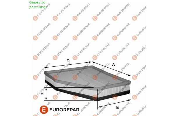 Hava Filtresi  Volvo XC70 (04.2007->)  EUROREPAR 1680345780