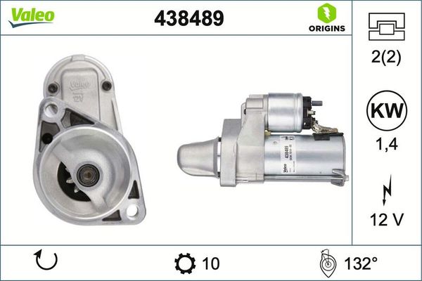 Marş Dinamosu  Mercedes G -Serisi Cabrio (BM 463)(01.1990->)  VALEO 438489