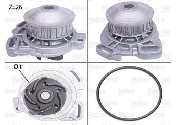 Devirdaim Su Pompası  VALEO 506190  35121004 35121004A 35121004AX 035121004 035121004A 035121004AX 35121004X 035121004X 35121005AX 035121005AX 35121005C 035121005C 35121005E 035121005E