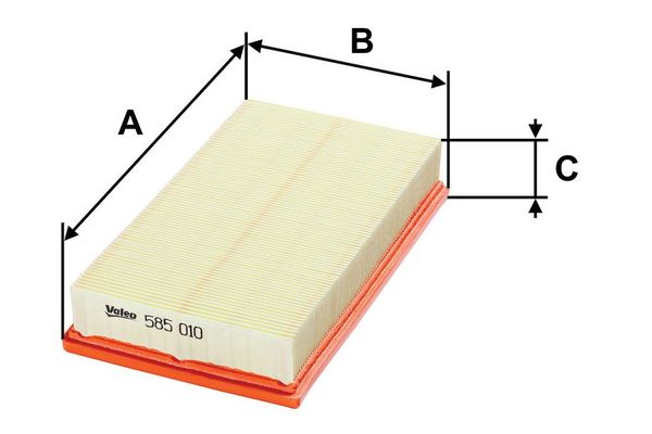 Hava Filtresi  Ford Focus S.Wagon (CAK)(1998->)  VALEO 585010