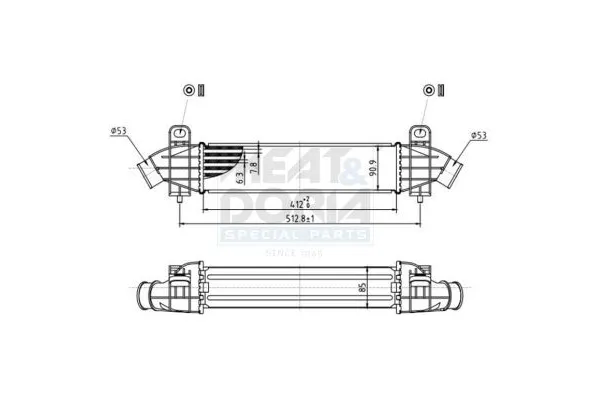 Turbo Radyatörü  EUROCRAFT EU F24172-002