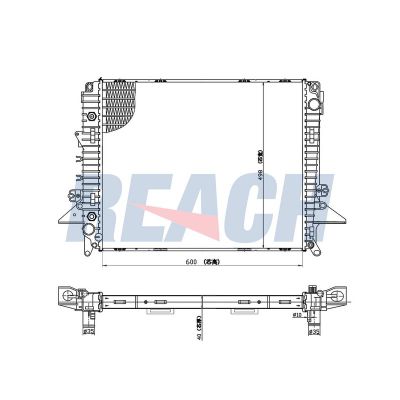 Su Radyatörü  Land Rover Discovery 4 (06.2009->)  VEKA 16-3234B