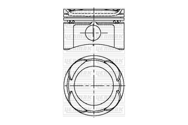 Piston (70.80MM-STD)  GOETZE 87-70703-STD-A