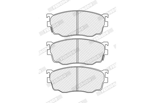 Fren Disk Balata Ön Mazda 323 F/S Sedan (BJ)(01.2001->)  FERODO FDB1557