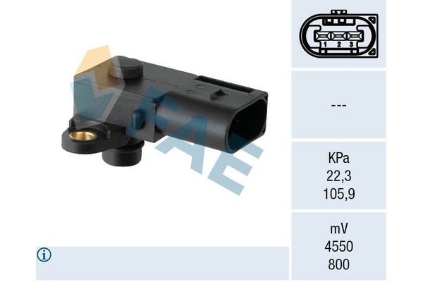 MAP Sensörü  BMW Z4 Serisi Roadster (E85)(2002->)  WENDERPARTS BA13628657300