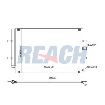 Klima Radyatörü  Ford Transit Otobüs (TTG)(2013->2019)  ORİS CFR978016