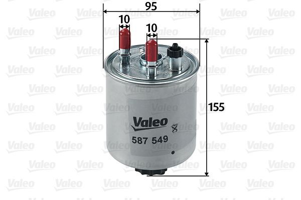 Yakıt Filtresi  Renault Twingo (07.2007->)  VALEO 587549