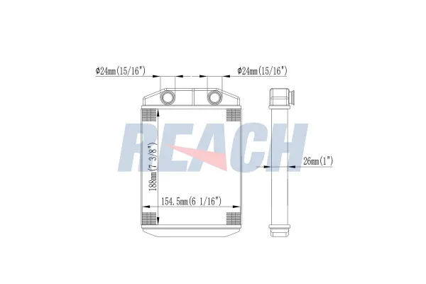 Kalorifer Radyatörü  OEK 271154491R